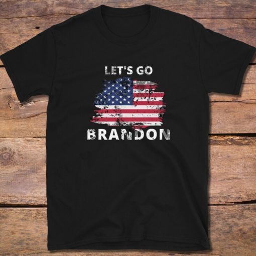 Let's go Brandon t-shirt, Funny Joe Biden top, America humour tee