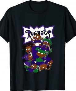 Melanin Kids 90s Sneaker Match 13 Court Purple T-Shirt