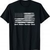 Anti Biden Social Club Distressed US Flag T-Shirt
