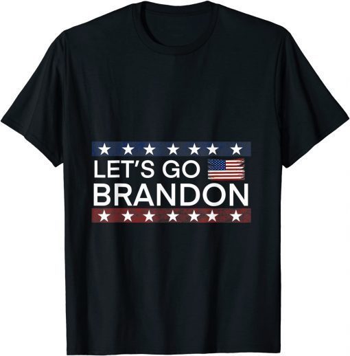 T-Shirt Lets Go Brandon Let's Go Brandon Funny Men Women Vintage