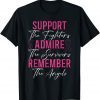 T-Shirt Support The Fighters Breast Cancer Awareness Month Support