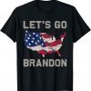 Classic Let's Go Brandon Lets Go Brandon US Flag Men Women Gift T-Shirt