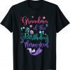 Grandma of The Birthday Mermaid Matching Family Funny T-Shirt