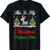 Official Xmas Lighting This Is My Donkey Christmas Pajama T-Shirt