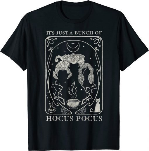 Disney Hocus Pocus Just A Bunch Of Hocus Pocus Tarot Card T-Shirt