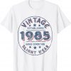 2021 Vintage established 1985 36th Birthday Party Retro Men T-Shirt