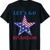 Let's Go Brandon Chant FJB American Flag Impeach 46 Unisex Shirt
