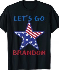 Let's Go Brandon Chant FJB American Flag Impeach 46 Unisex Shirt