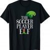 Official Soccer Player Elf Matching Family Group Christmas T-Shirt