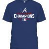 Atlanta Braves 2021 World Series Champions Navy Gift TShirt
