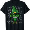 Classic The Stylish Gnome Retro Vintage for Christmas T-Shirt
