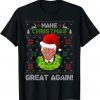 Trump Santa Make Christmas Great Again President Ugly Xmas T-Shirt