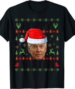 Funny Anti Biden Matching Family Christmas Pajamas Gift T-Shirt