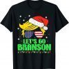 TShirt Gift for Christmas holiday Lets Go Christmas Funny Branson