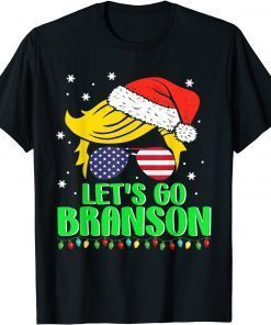 TShirt Gift for Christmas holiday Lets Go Christmas Funny Branson