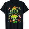 Classic Cute Elf Ellie Family Matching Group Christmas Santa TShirt