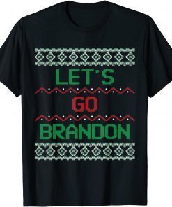 TShirt Lets Go Brandon Ugly Christmas