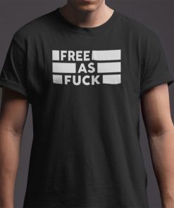 2021 Kyle Rittenhouse Bar Free As Fuck Classic Shirt
