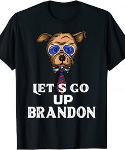 Classic Let's Go UP Brandon Conservative Anti Liberal DOG face Shirts