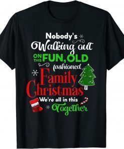 Family Christmas Vacation Pajamas Funny Ugly Christmas T-Shirt