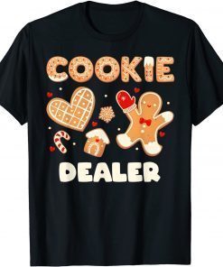 Official Cookie Baking Dealer Holiday Christmas Gingerbread T-Shirt