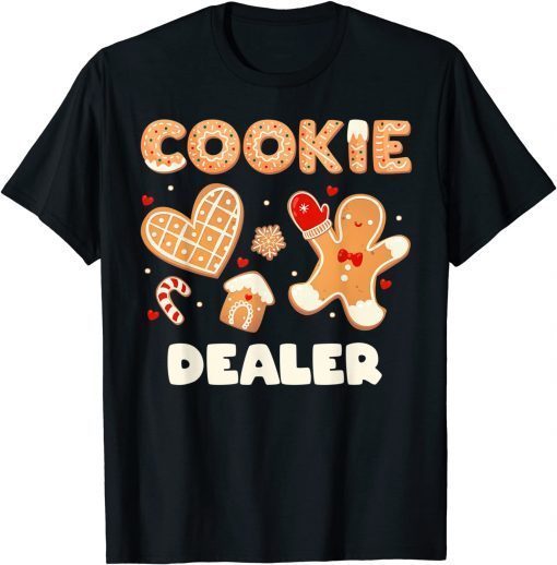 Official Cookie Baking Dealer Holiday Christmas Gingerbread T-Shirt