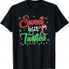 T-Shirt Sweet but Twisted Funny Candy Cane Christmas Mens Womens 2022