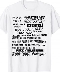 Funny Meme Tony And Ezekiel T-Shirt