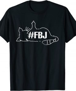 Funny FJB Chant Let's Go Brandon Chant Funny Cat Vintage T-Shirt