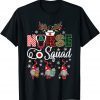 T-Shirt Christmas Nurse Crew Squad Xmas Nursing Pajamas