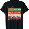 2021 Christmas shirt Let's go Brandon Meme Chant T-Shirt