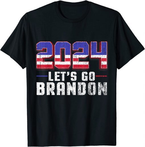 Let's Go Brandon 2024, Pro America Let's Go Brandon 2024 Tee T-Shirt