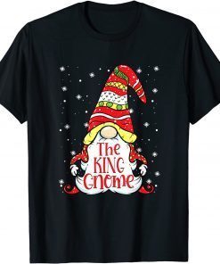 Classic King Gnome Family Matching Christmas Funny Gift Pajama T-Shirt