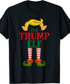 The Trump Elf Group Matching Family Christmas men women T-Shirt