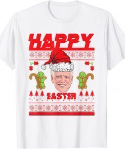 Joe Biden Ugly Christmas Sweater for Easter Gift T-Shirt