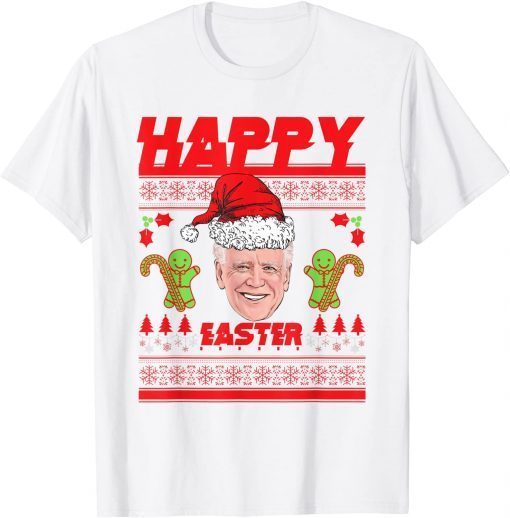 Joe Biden Ugly Christmas Sweater for Easter Gift T-Shirt