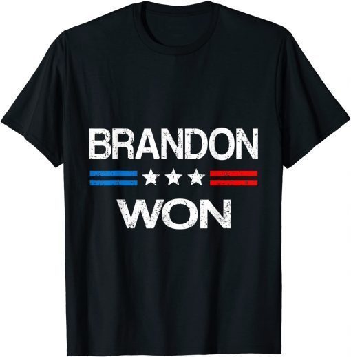 T-Shirt Brandon Won support Trump 2024