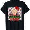 Tee Shirt All I Want for Christmas is Trump back in office Xmas Santa