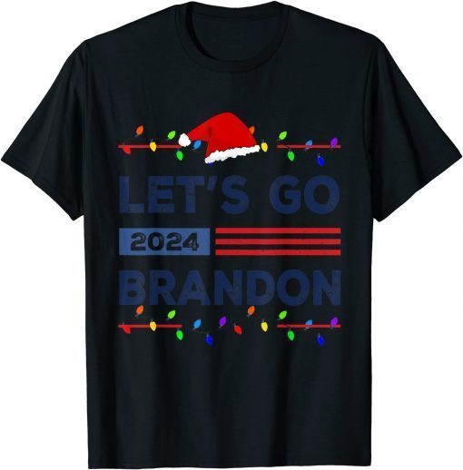 2021 Lets Go Branson Brandon Lets Go Braden Christmas Trump 2024 Classic T-Shirt
