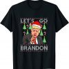 Classic Trump Sarcastic Lets Go Branson Ugly Christmas Pajama T-Shirt