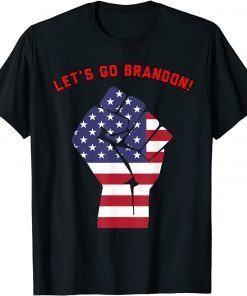 Funny Political Let's Go Brandon Chant Anti Biden Gift T-Shirt