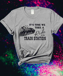 Yellowstone It's Time We Take A Ride To The Train Station TShirt