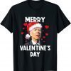 Classic Santa Biden Merry Valentine's Day Snow Christmas Pajamas Shirts