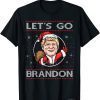 Trump Let's Go Brandon Ugly Christmas Unisex TShirt