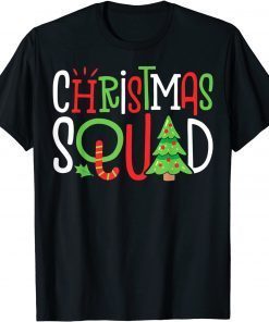 Christmas Squad Funny Xmas Tree Family Matching Pajamas Boys T-Shirt