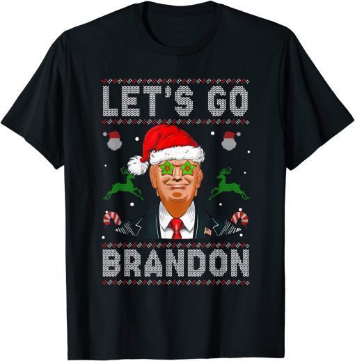 Classic Let's go Branson Brandon Trump Ugly Sweater T-Shirt