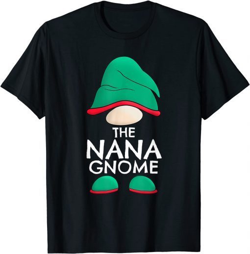 T-Shirt Nana Gnome Matching Family Christmas Pajama Outfits Xmas