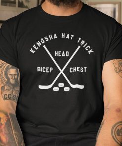 Kenosha Hat Trick Head Bicep Chest Shirt