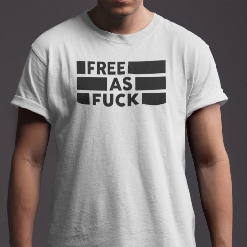 Kyle Rittenhouse Free As F Free As Fuck Tee Shirt
