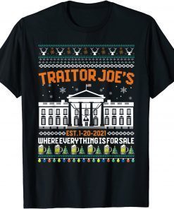 T-Shirt Traitor Joe's Where Everything Is For Sale Xmas Pajamas